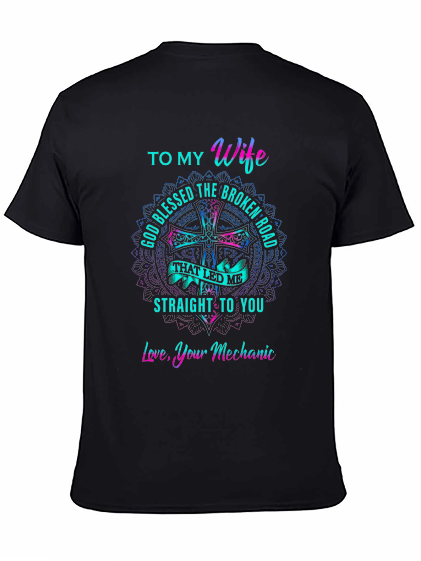 To My Wife Mechanic Love T-Shirt