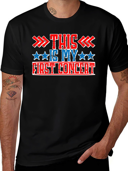 This Is My First Concert Graphic T-Shirt