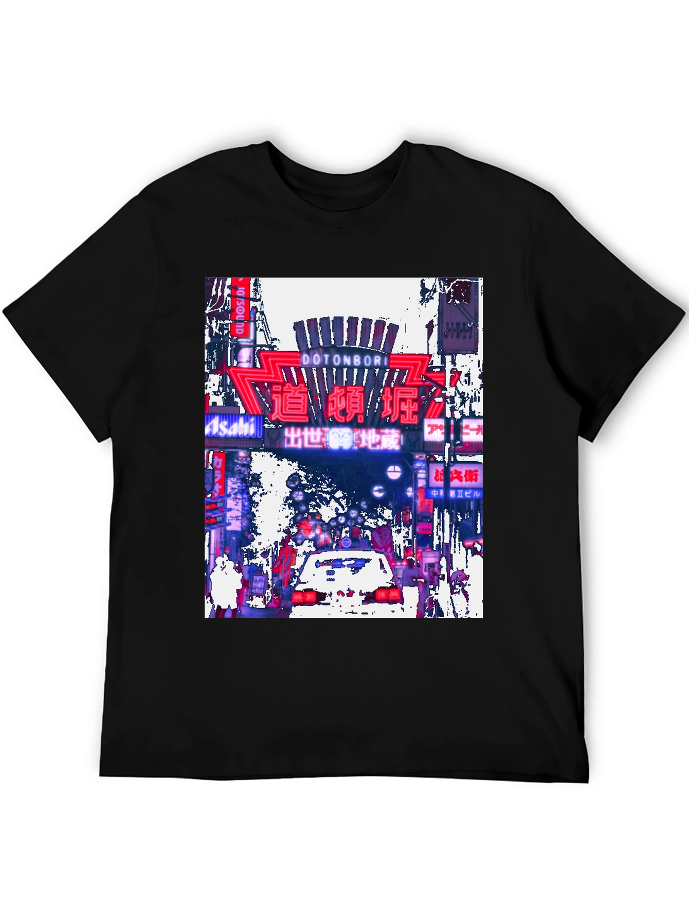 Dotonbori Japan Street Neon T-Shirt