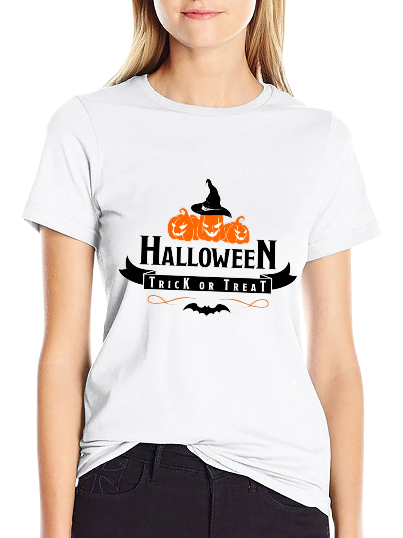 Halloween Trick or Treat Graphic Tee