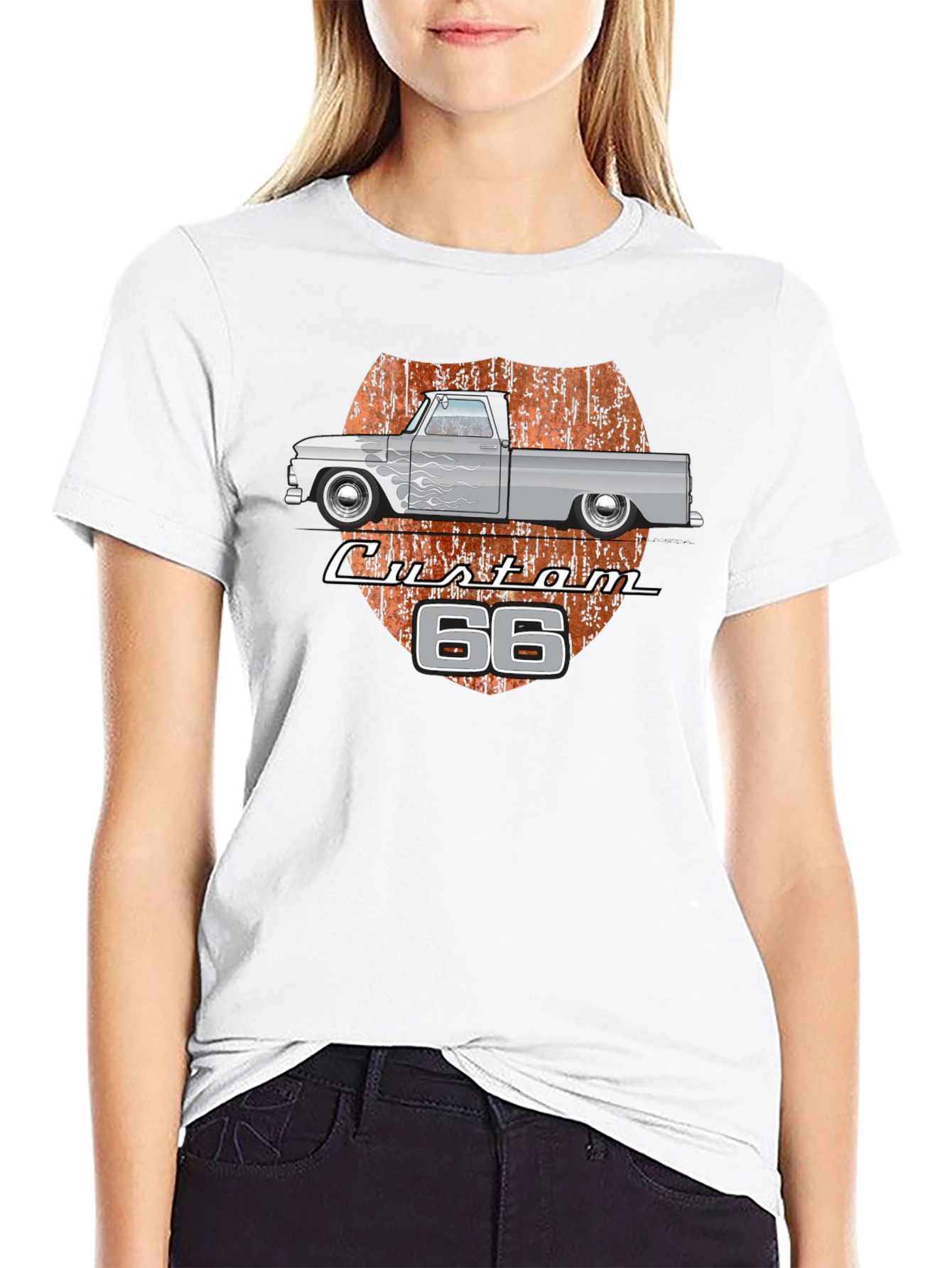 Custom 66 Truck Graphic Tee