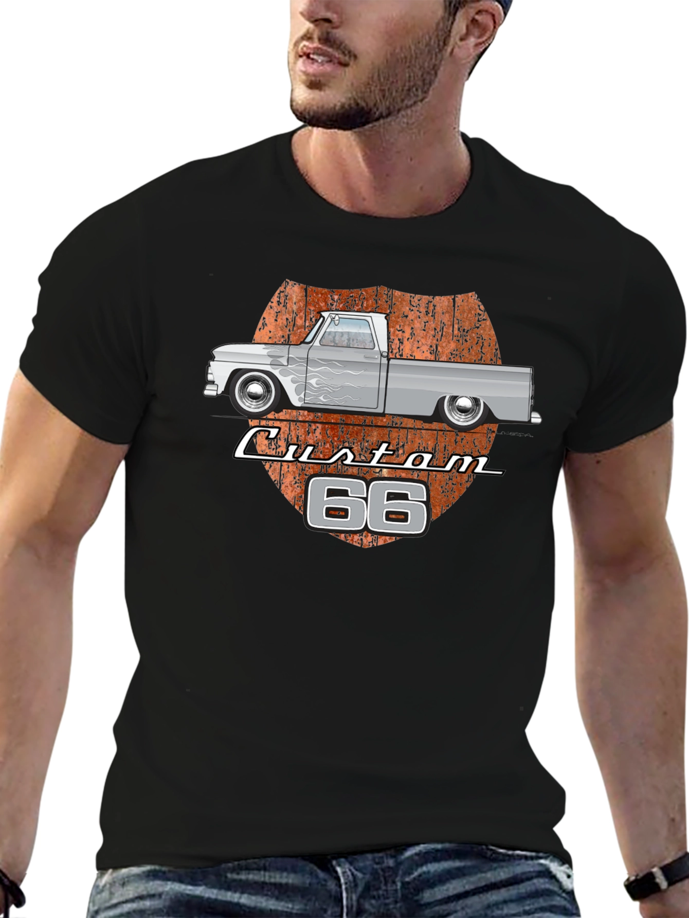 Custom 66 Truck Graphic Tee