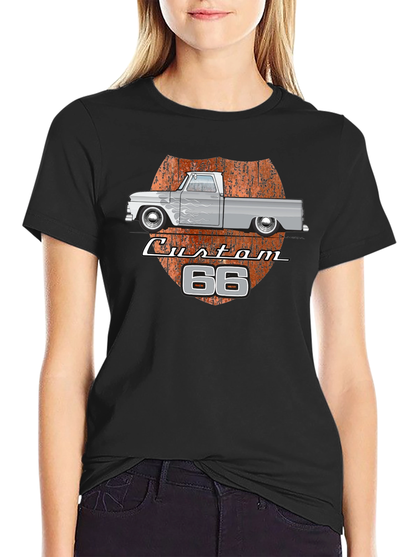 Custom 66 Truck Graphic Tee