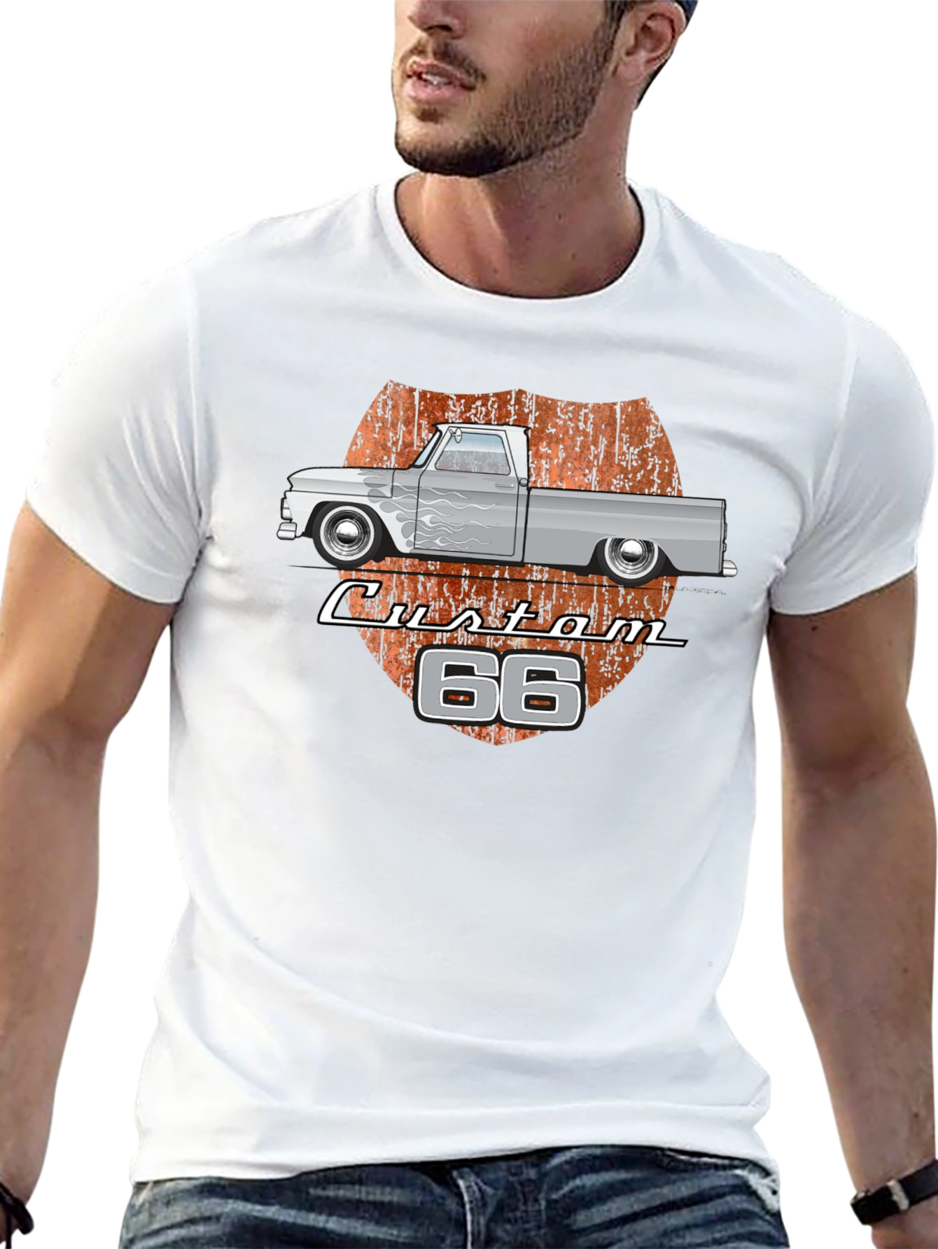 Custom 66 Truck Graphic Tee