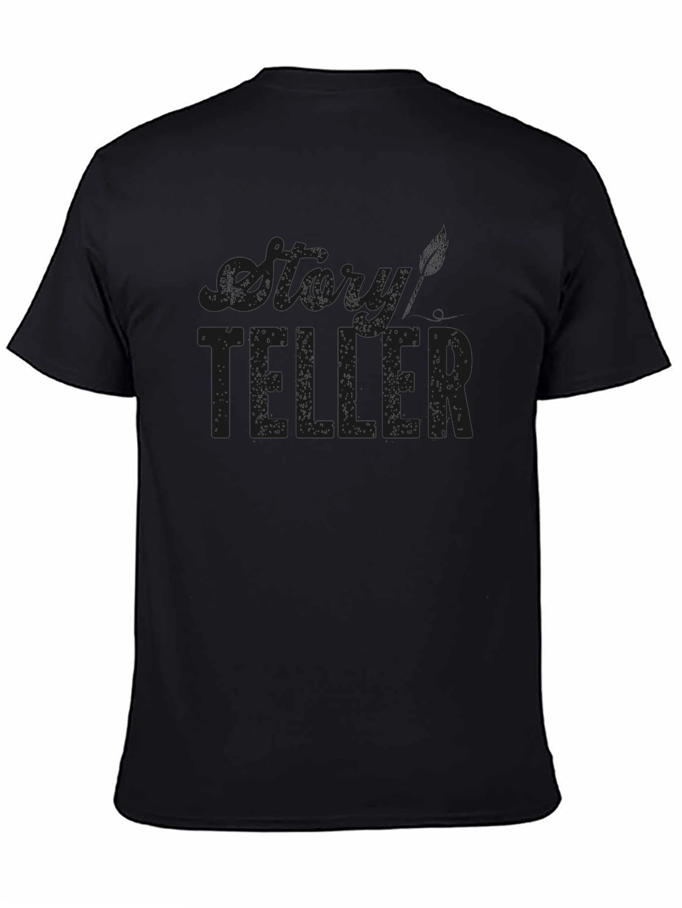Storyteller Graphic Tee - Black Short Sleeve