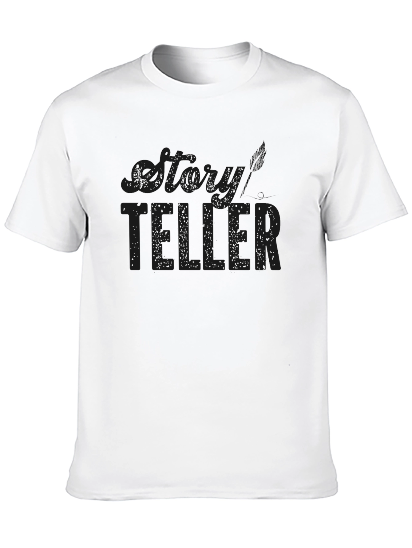 Storyteller Graphic Tee - Black Short Sleeve