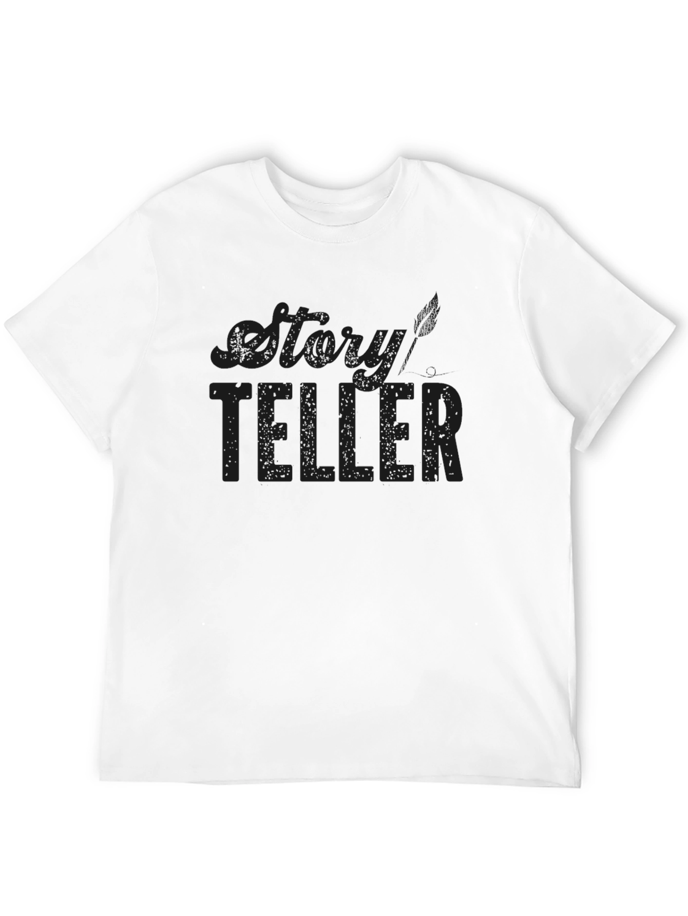 Storyteller Graphic Tee - Black Short Sleeve