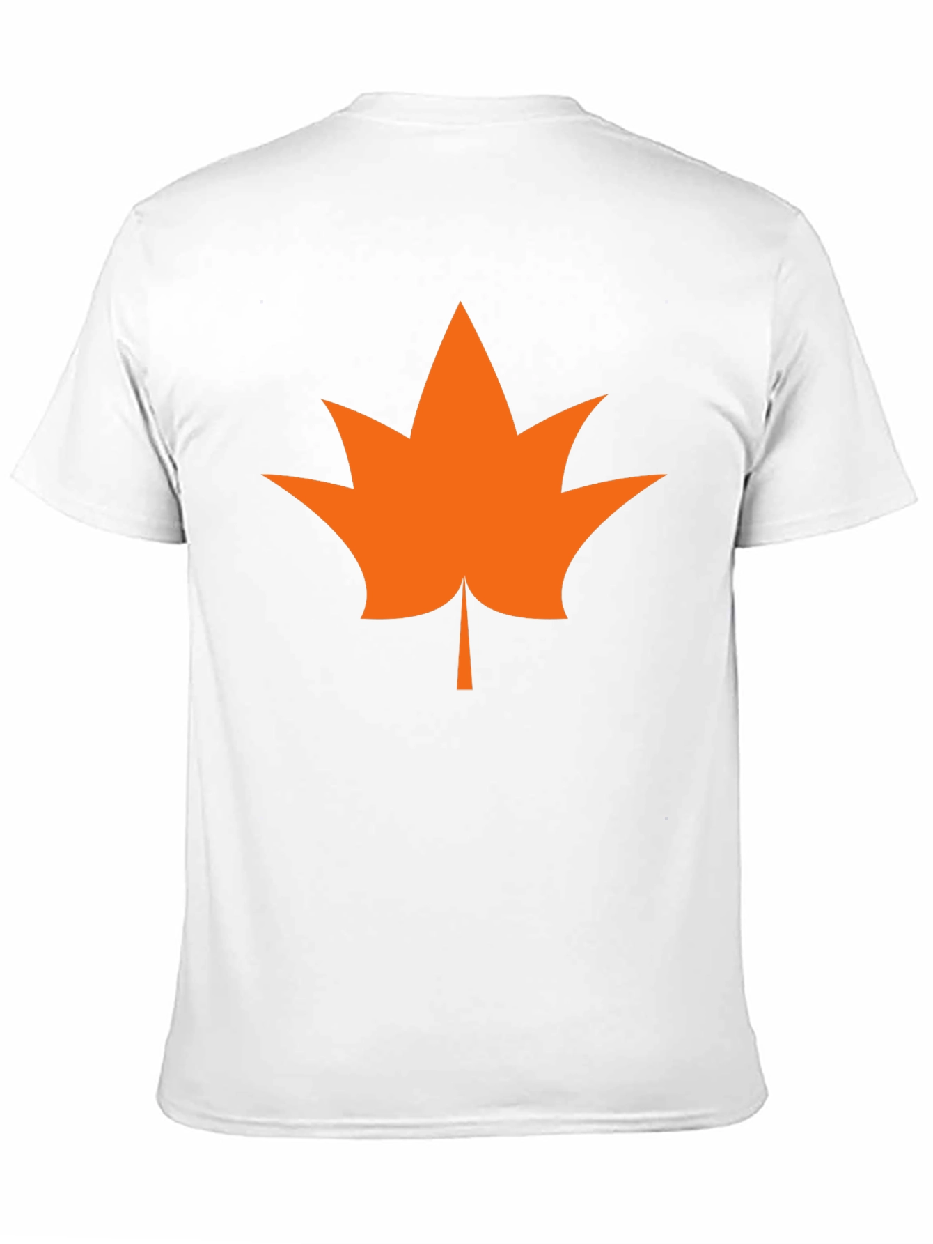 Leaf Graphic Tee - Casual Style Black T-Shirt