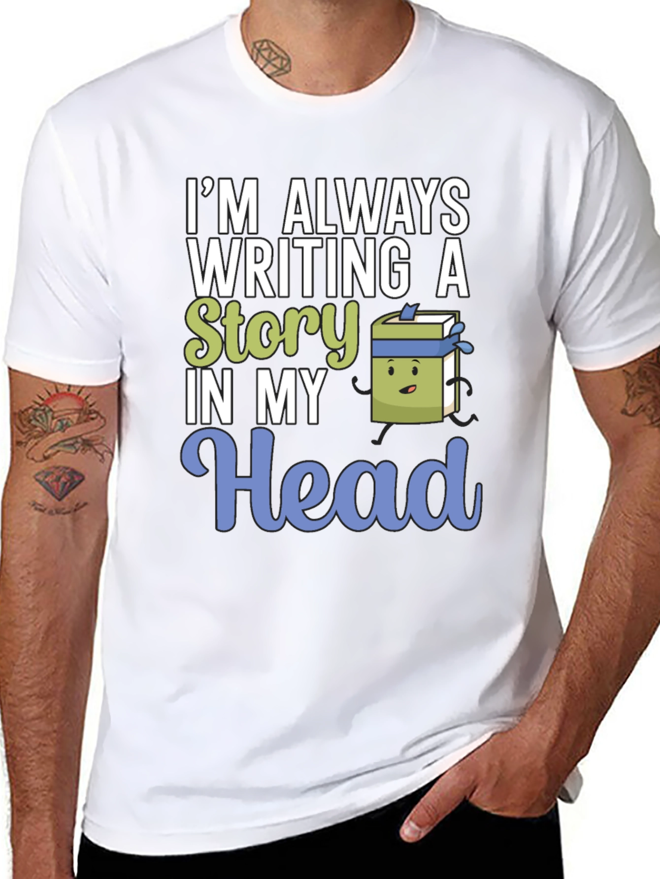 Im Always Writing Story Novelty T-Shirt