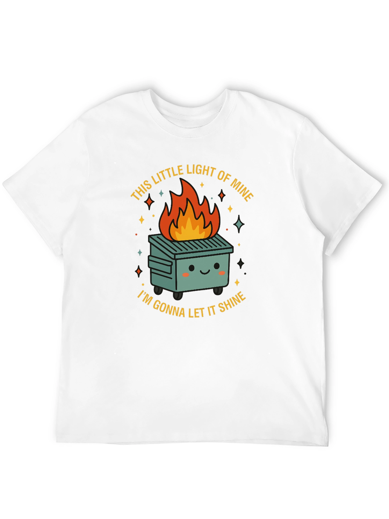 Dumpster Fire T-Shirt - This Little Light of Mine