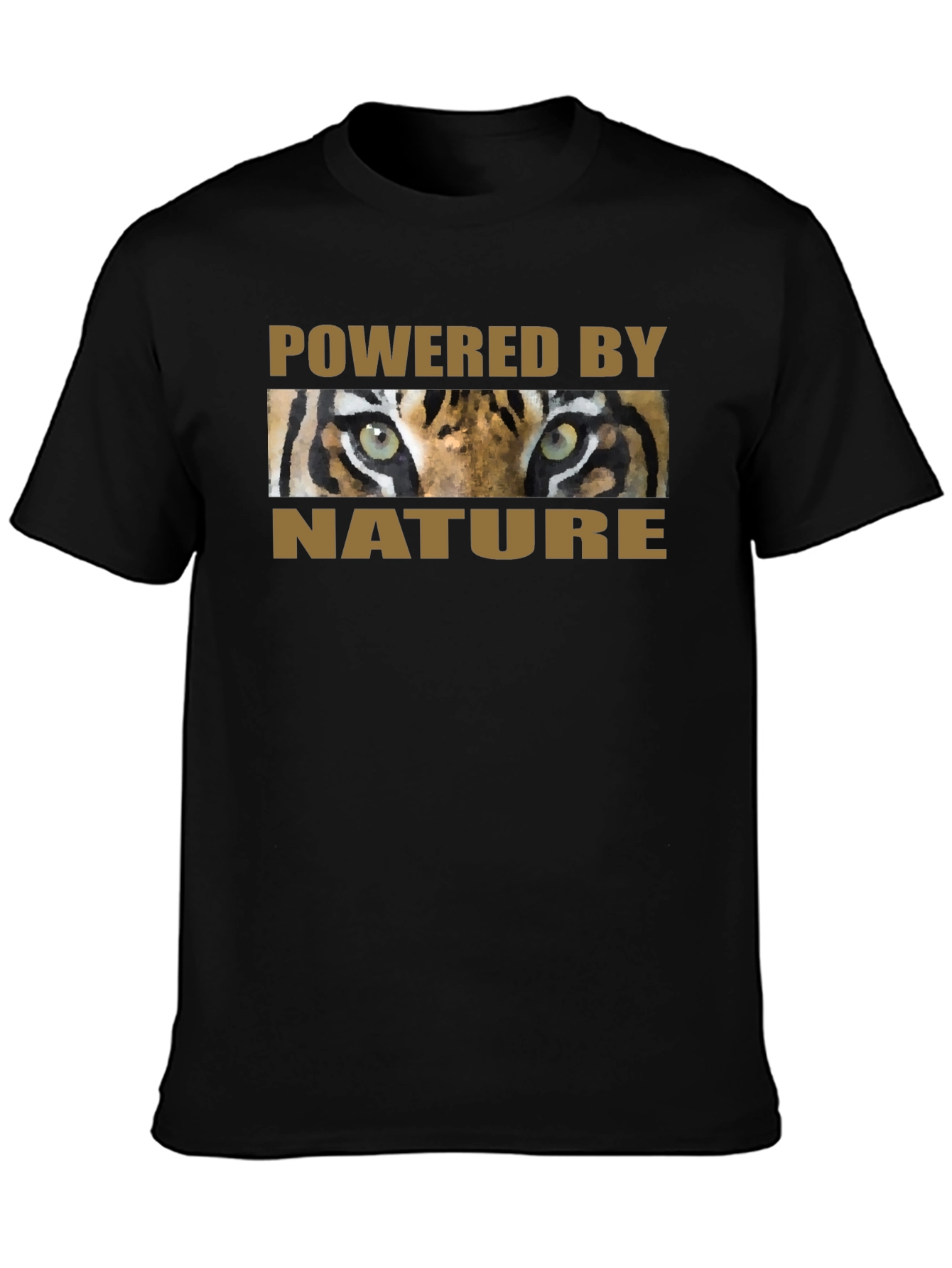 Powered by Nature Tiger Eyes Graphic T-Shirt