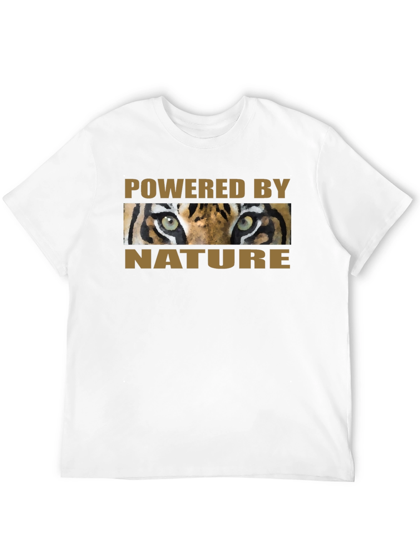 Powered by Nature Tiger Eyes Graphic T-Shirt