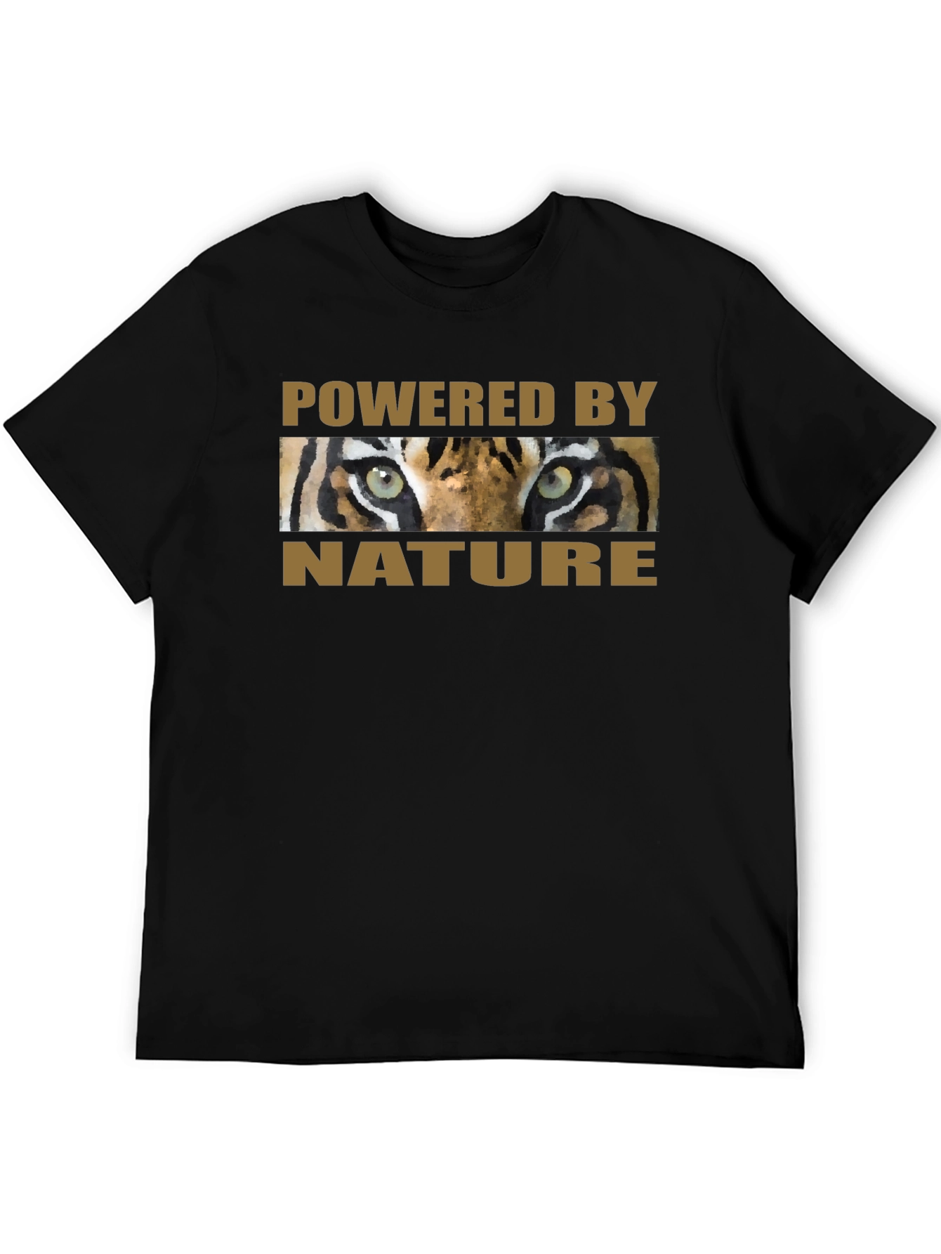 Powered by Nature Tiger Eyes Graphic T-Shirt