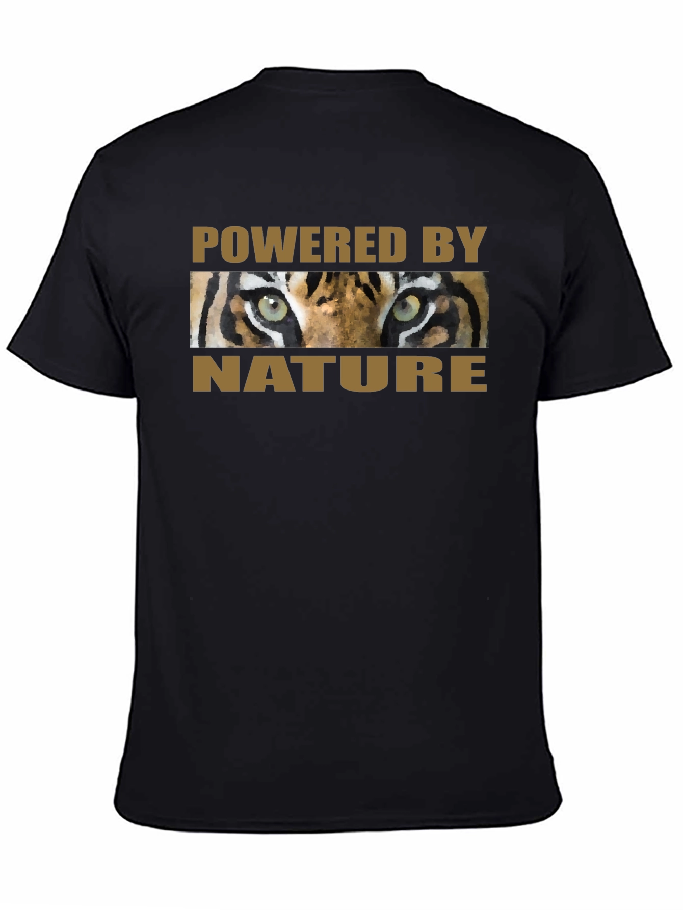 Powered by Nature Tiger Eyes Graphic T-Shirt