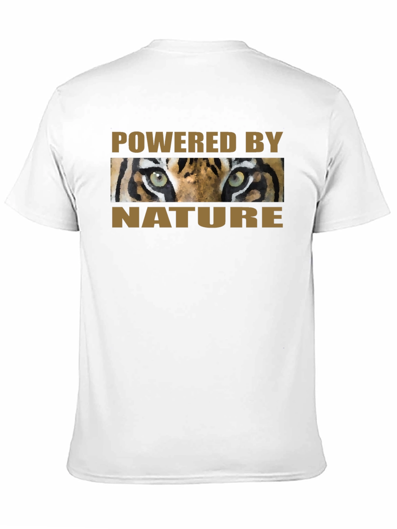 Powered by Nature Tiger Eyes Graphic T-Shirt