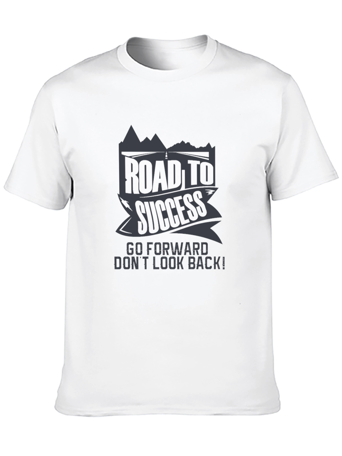 Road to Success Graphic Tee - Motivational T-Shirt