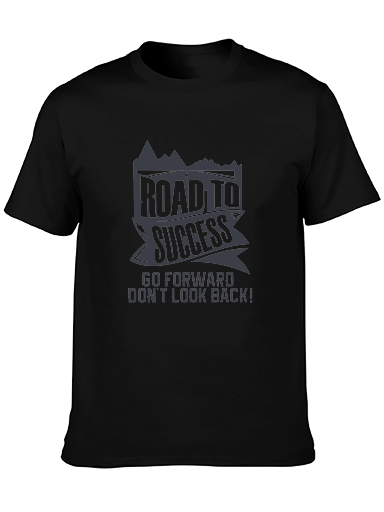 Road to Success Graphic Tee - Motivational T-Shirt