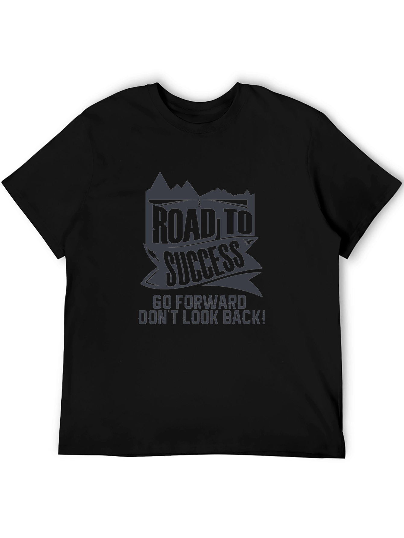 Road to Success Graphic Tee - Motivational T-Shirt