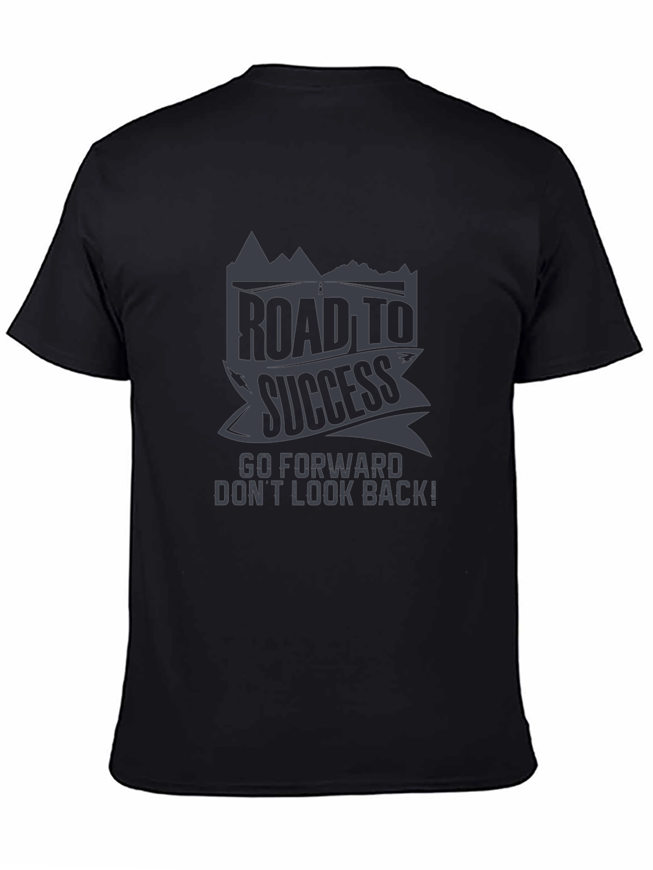 Road to Success Graphic Tee - Motivational T-Shirt