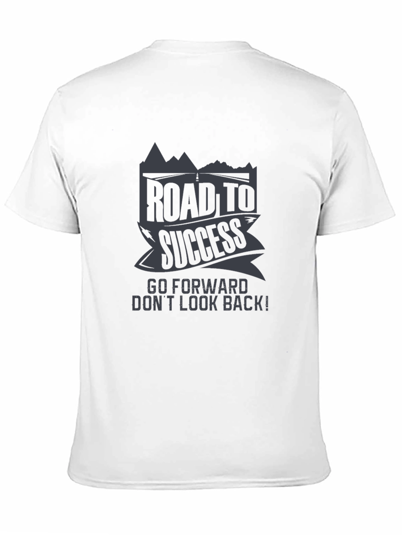 Road to Success Graphic Tee - Motivational T-Shirt