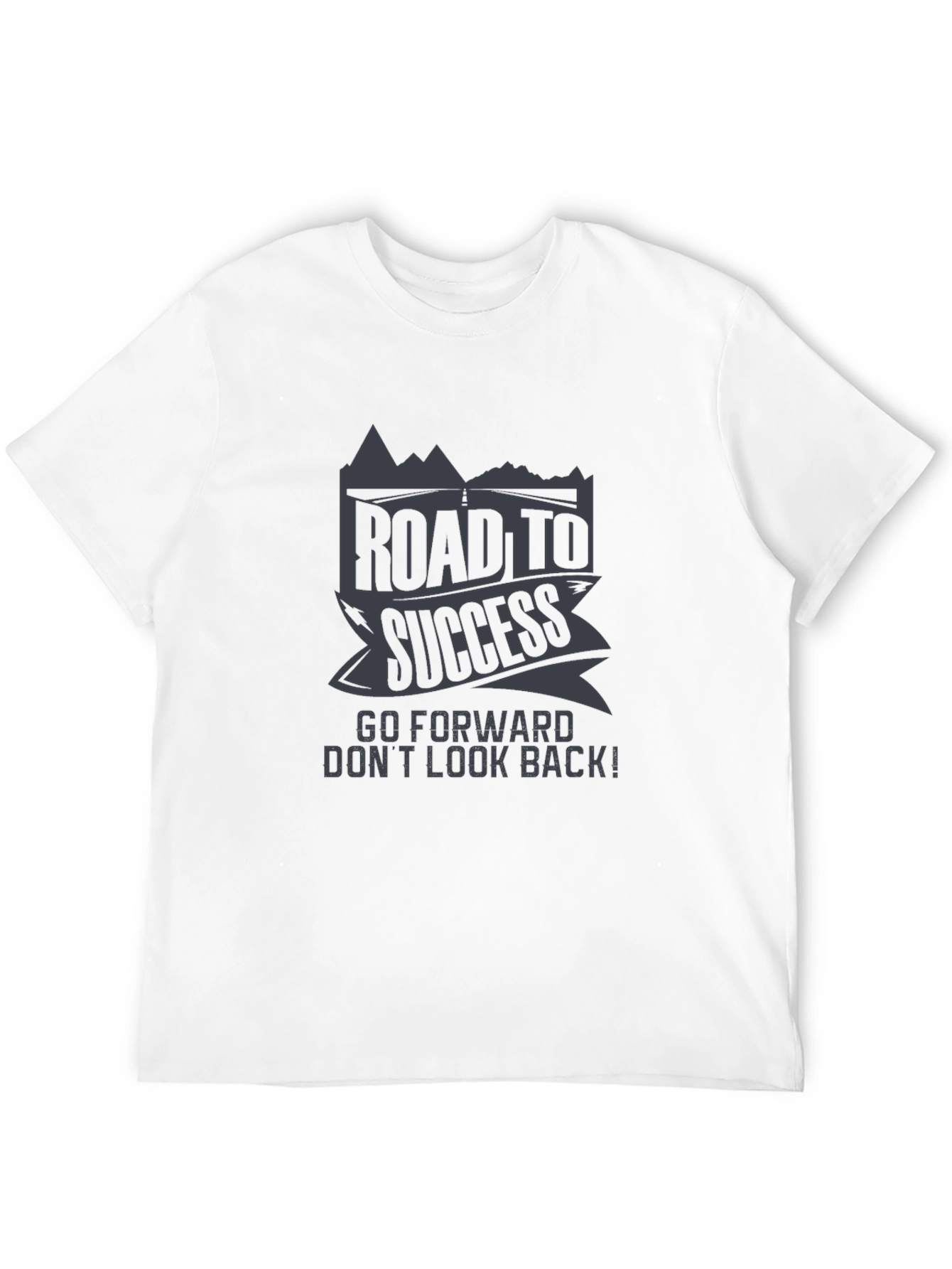 Road to Success Graphic Tee - Motivational T-Shirt