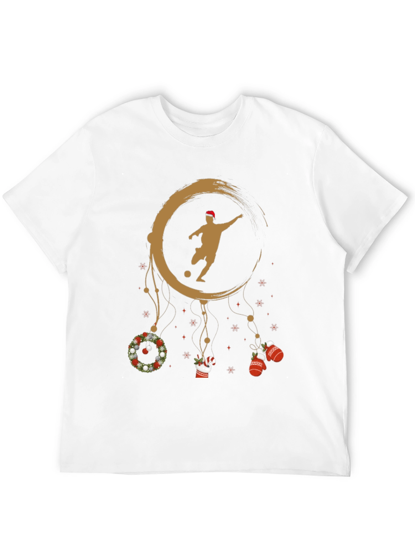 Festive Soccer Dream Catcher T-Shirt