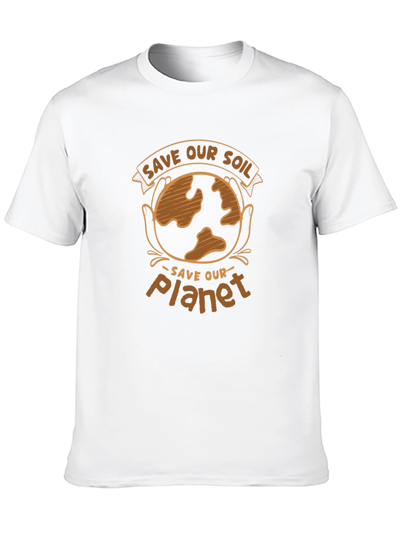 Save Our Soil Planet Graphic Tee - Black