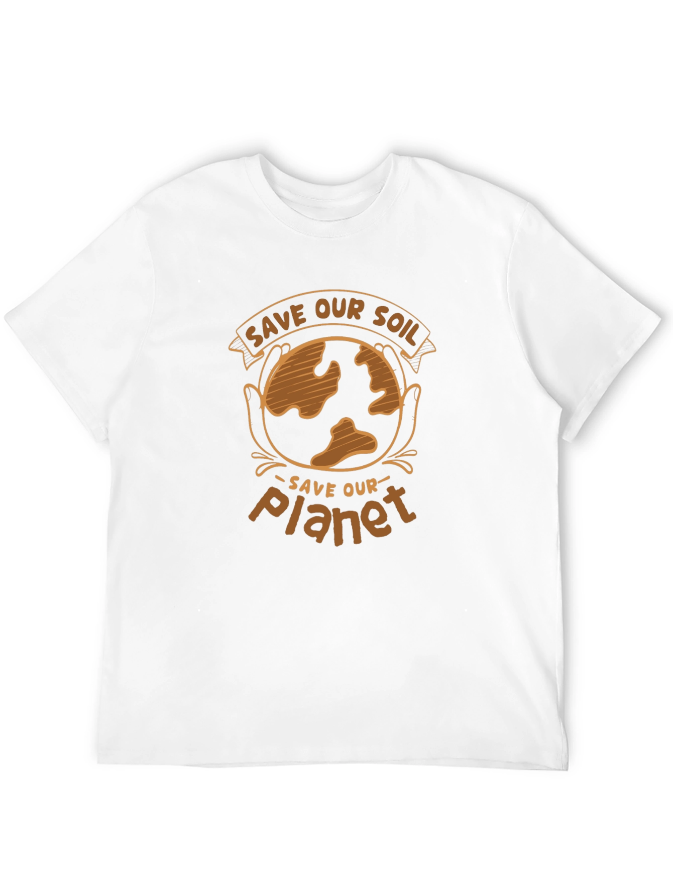 Save Our Soil Planet Graphic Tee - Black