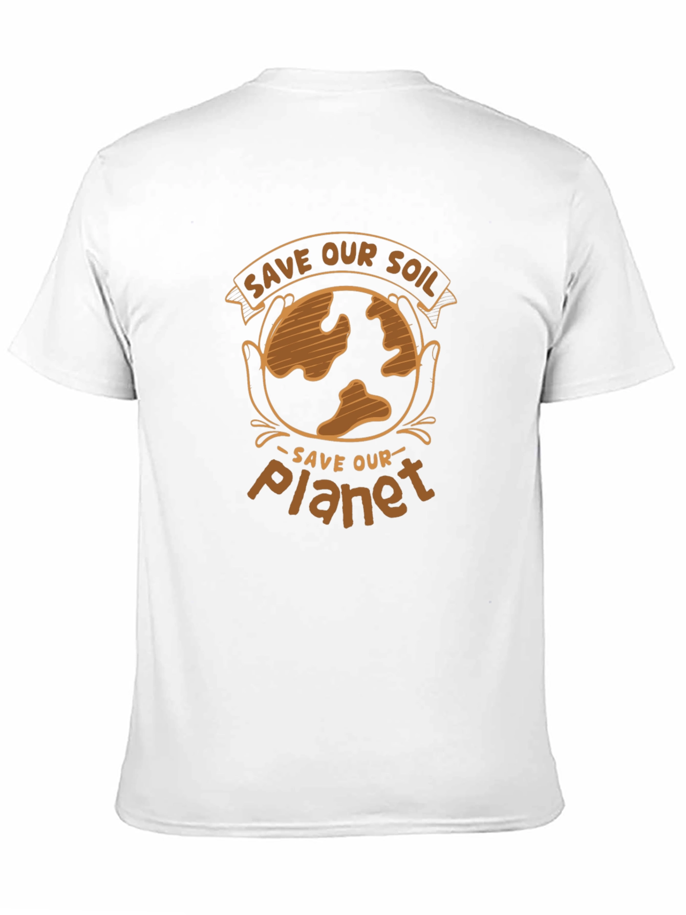 Save Our Soil Planet Graphic Tee - Black