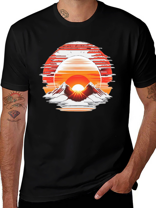 Sunset Mountain Graphic Tee