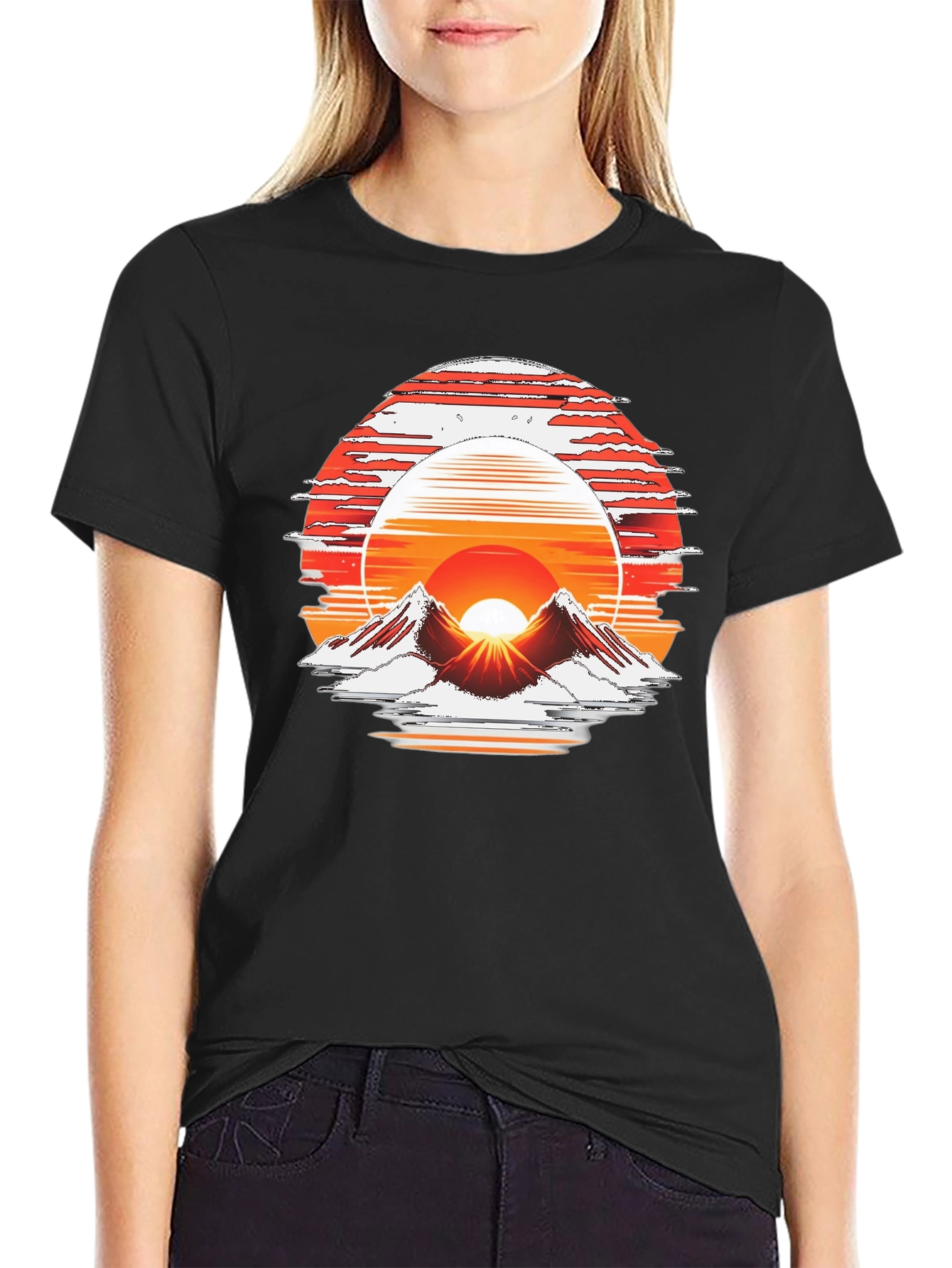 Sunset Mountain Graphic Tee