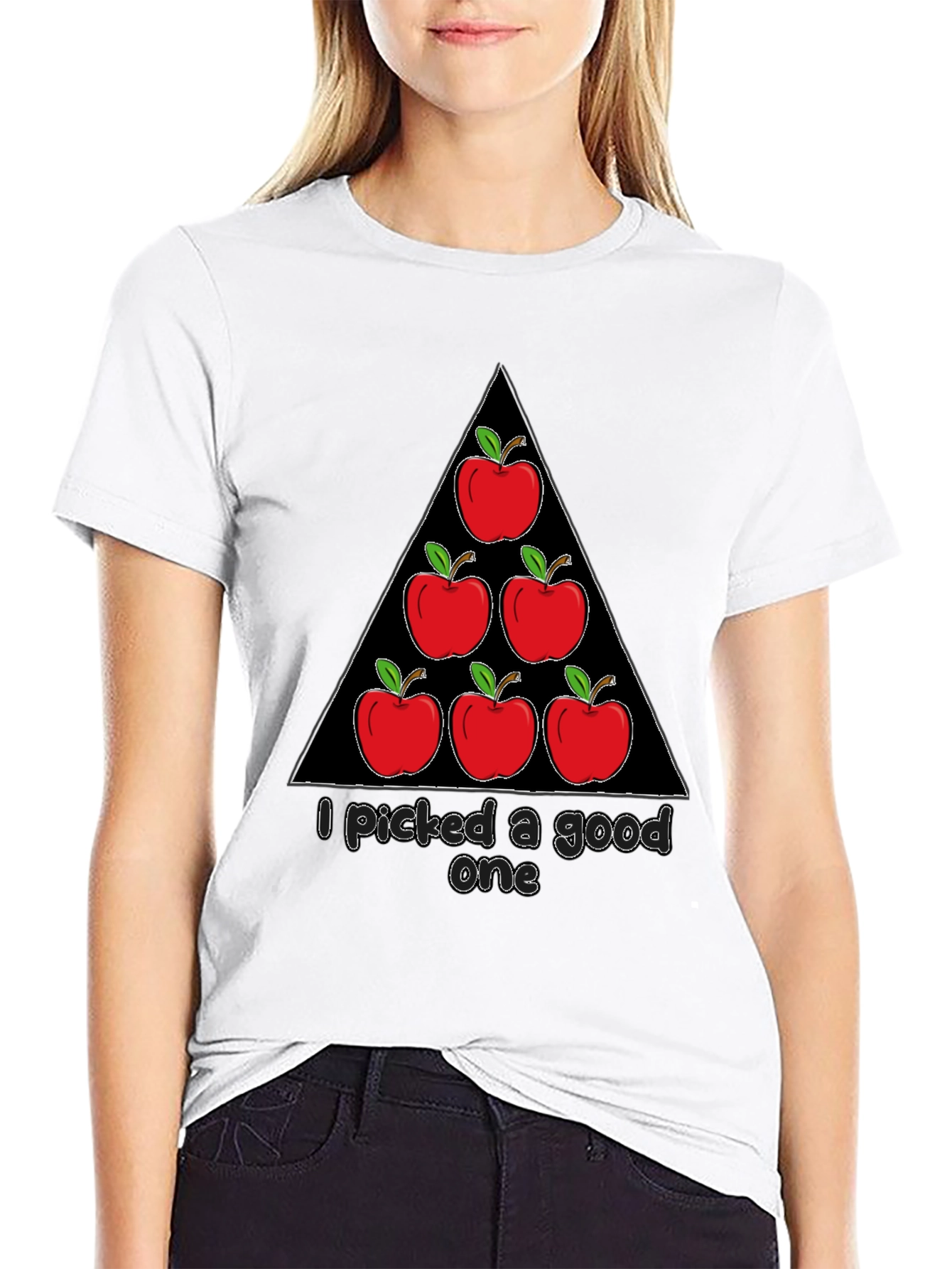 Funny Apple T-Shirt - I Picked a Good One