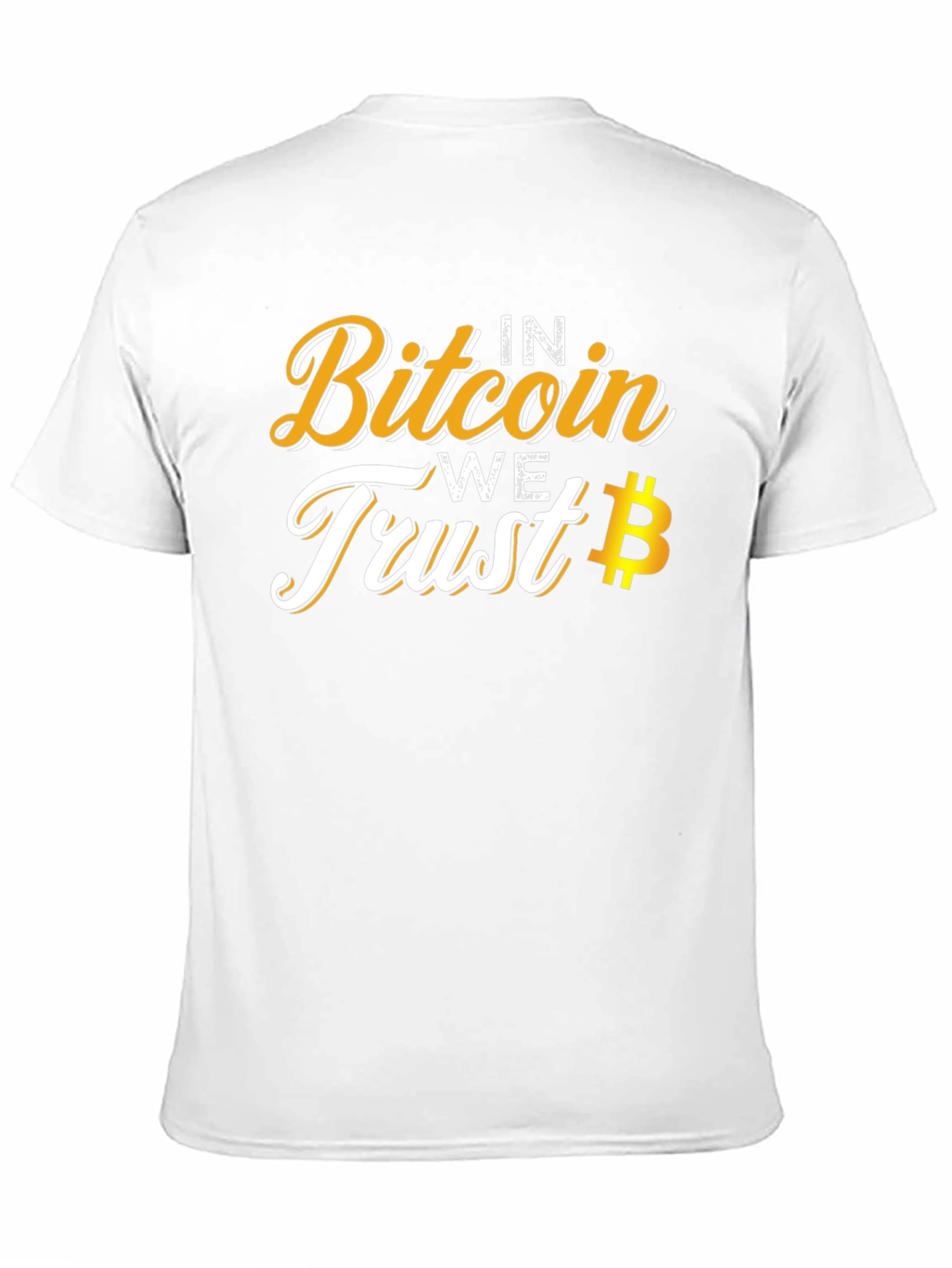 Bitcoin Trust Tee - Crypto Currency Black T-Shirt