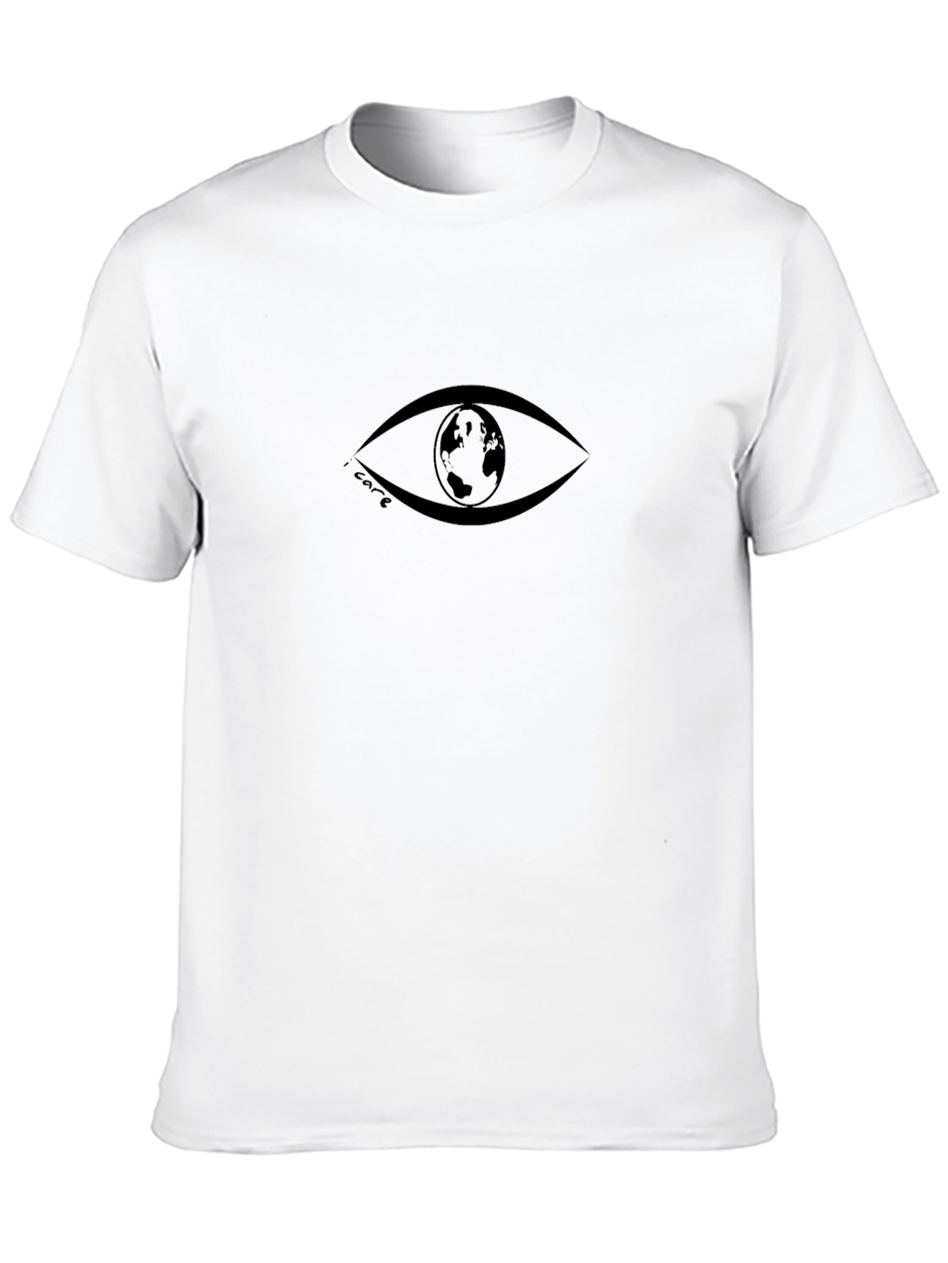 Earth Eye Graphic Tee - I Care T-Shirt