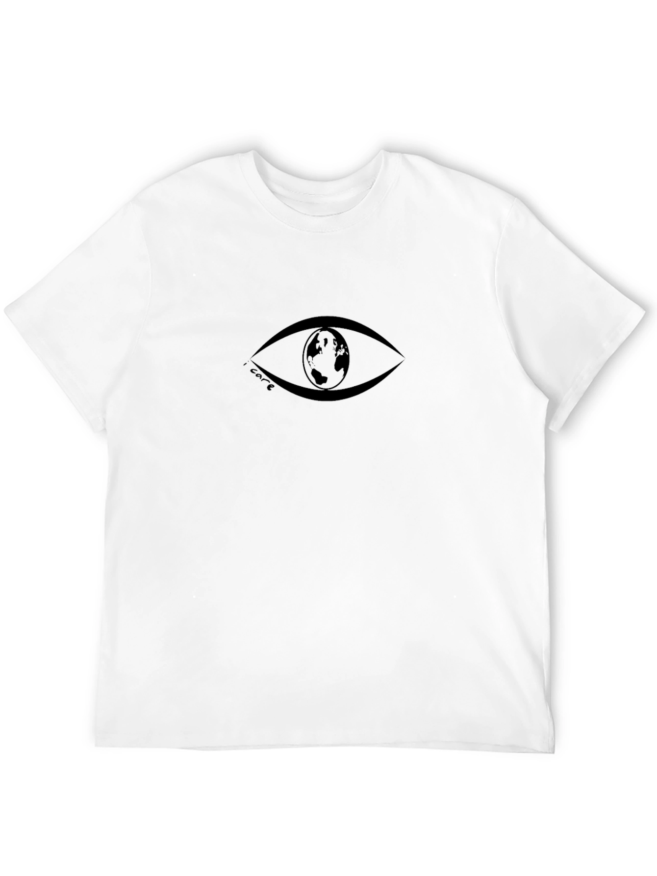 Earth Eye Graphic Tee - I Care T-Shirt