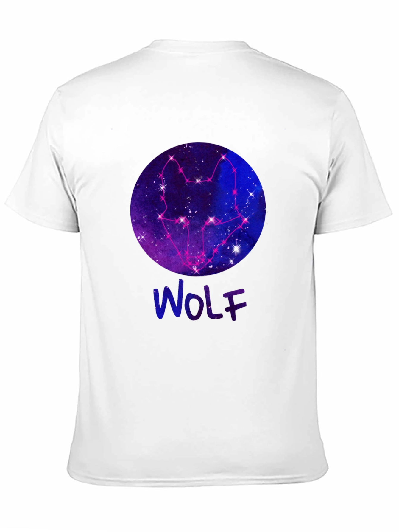 Wolf Constellation Galaxy T-Shirt