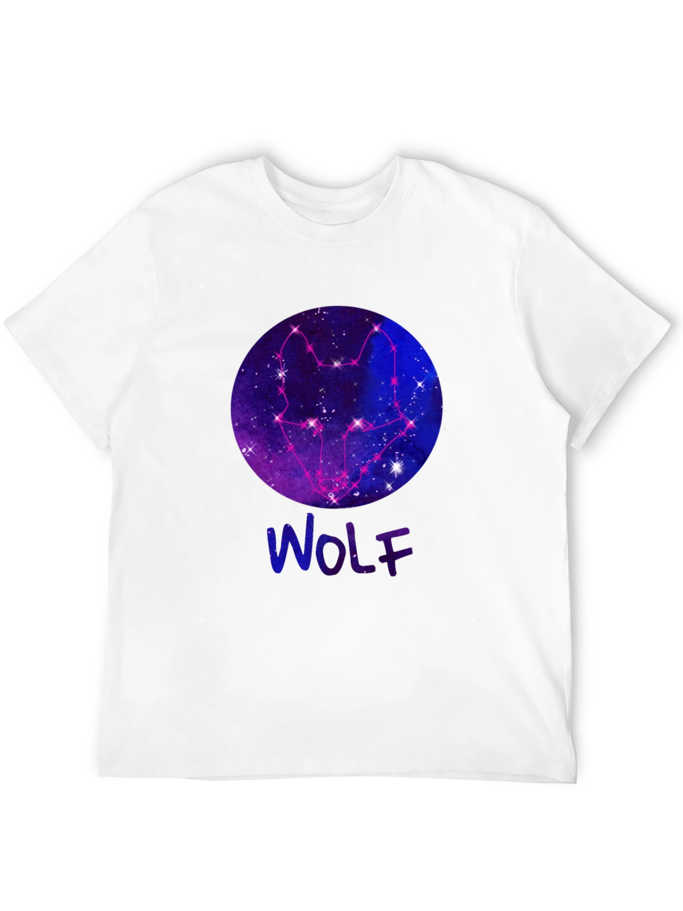 Wolf Constellation Galaxy T-Shirt
