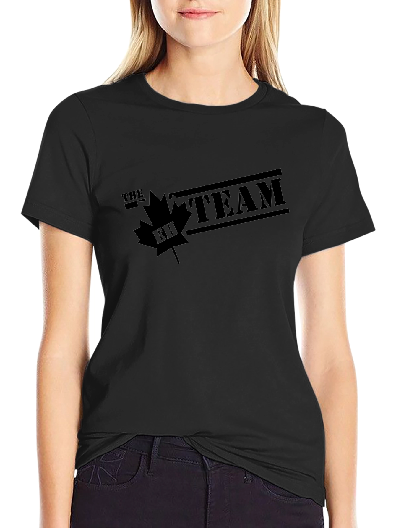 The EH Team Graphic T-Shirt - Maple Leaf Design