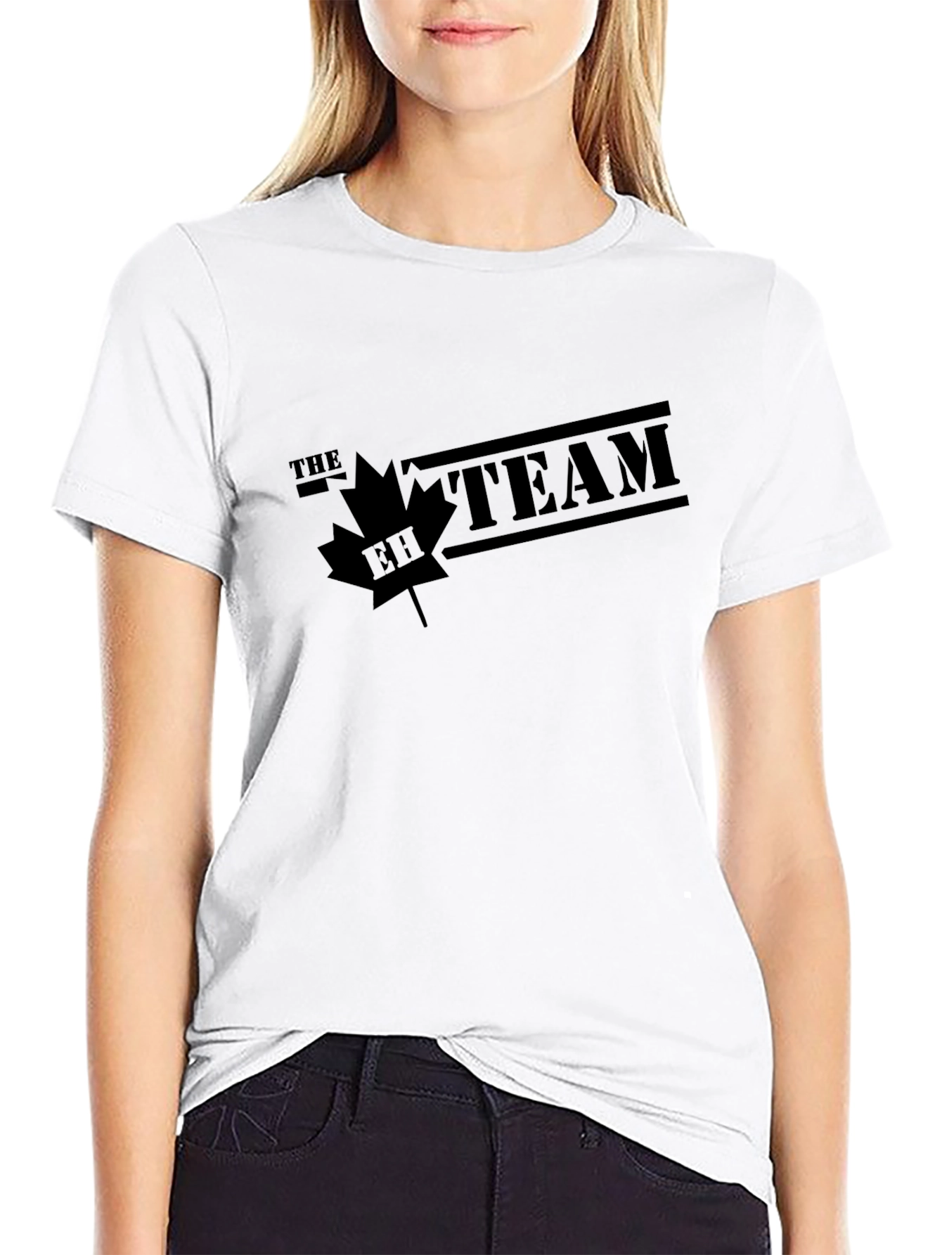 The EH Team Graphic T-Shirt - Maple Leaf Design