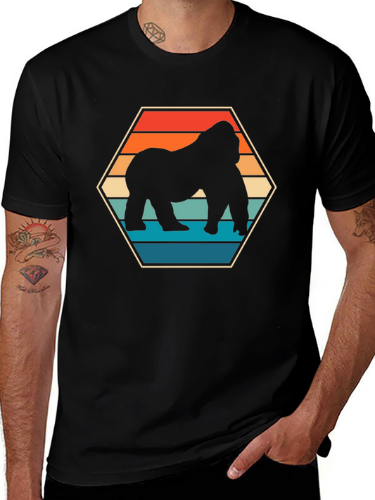 Retro Gorilla T-Shirt - Vintage Style Tee