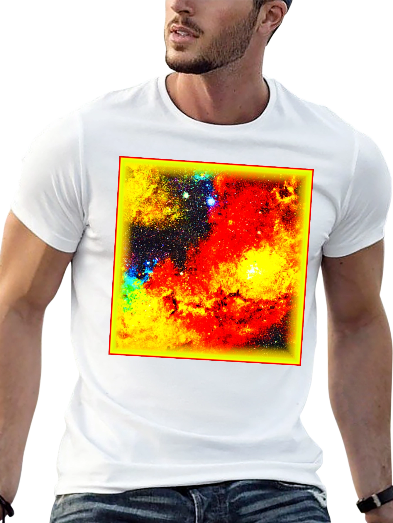 Nebula Graphic Tee - Space Inspired Design