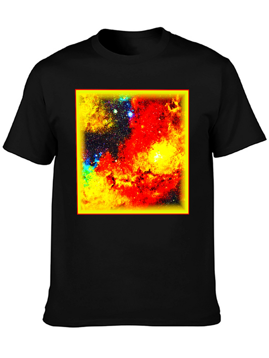 Nebula Graphic Tee - Space Inspired Design