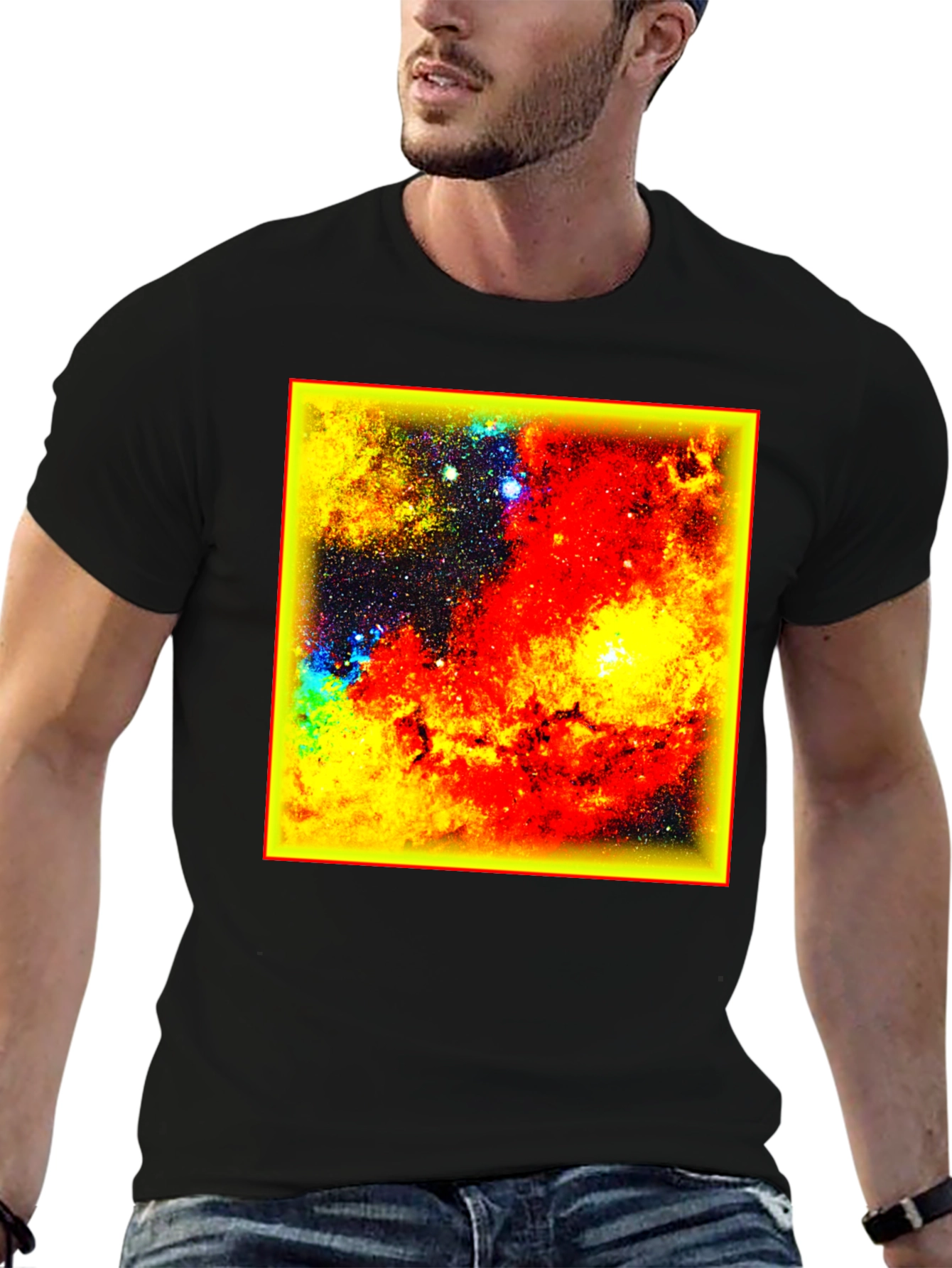 Nebula Graphic Tee - Space Inspired Design