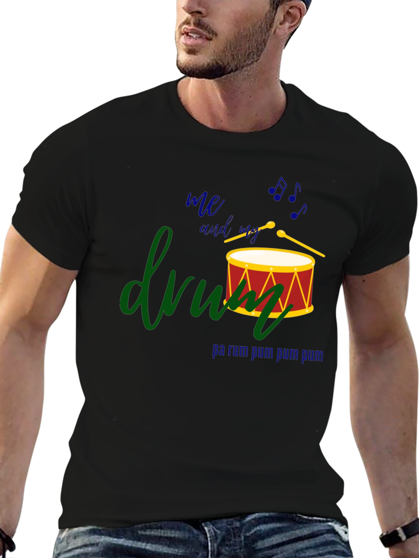 Musical Drum Tee - Me and My Drum T-Shirt