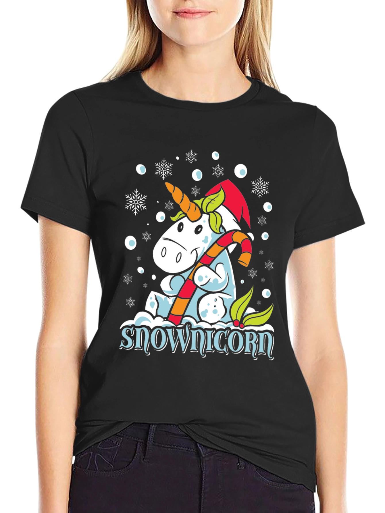Snow Unicorn Graphic Tee