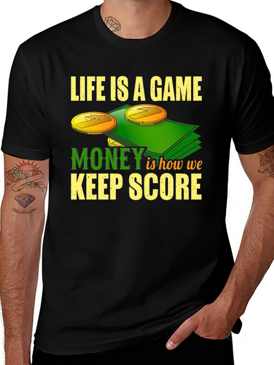 Life Is A Game Mens T-Shirt