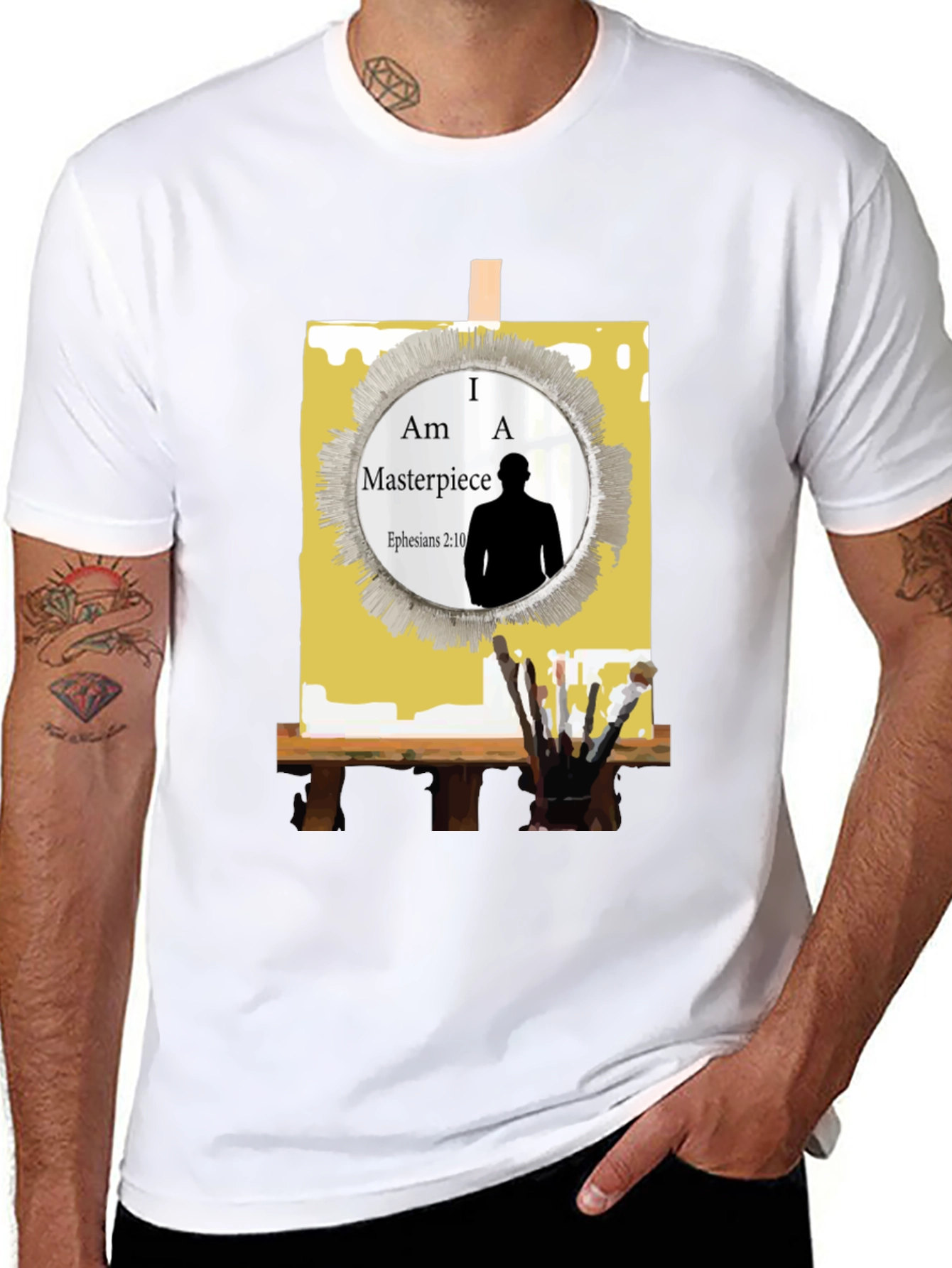 Masterpiece Graphic Tee - Artistic Christian Apparel