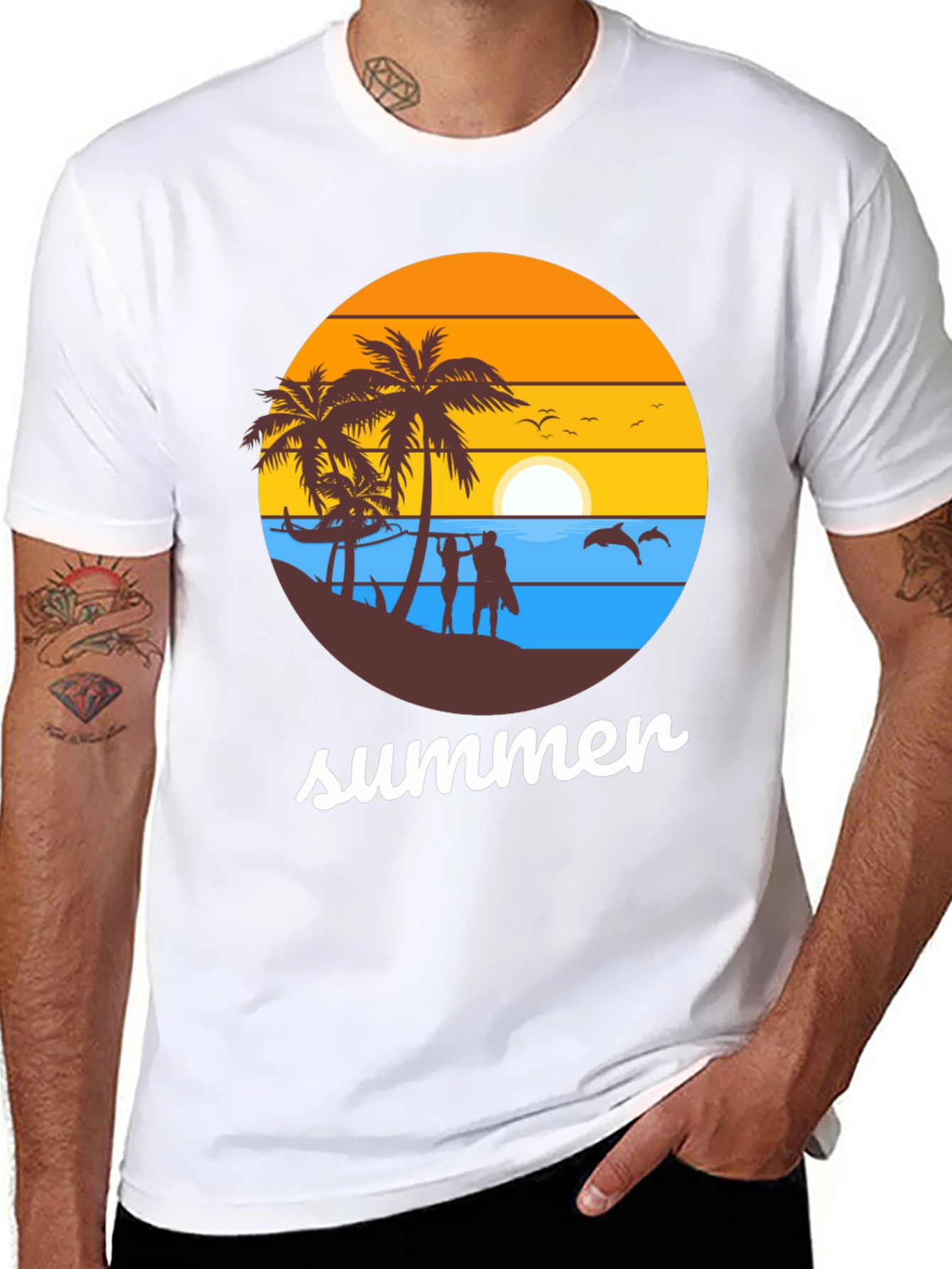 Summer Vibes Graphic T-Shirt