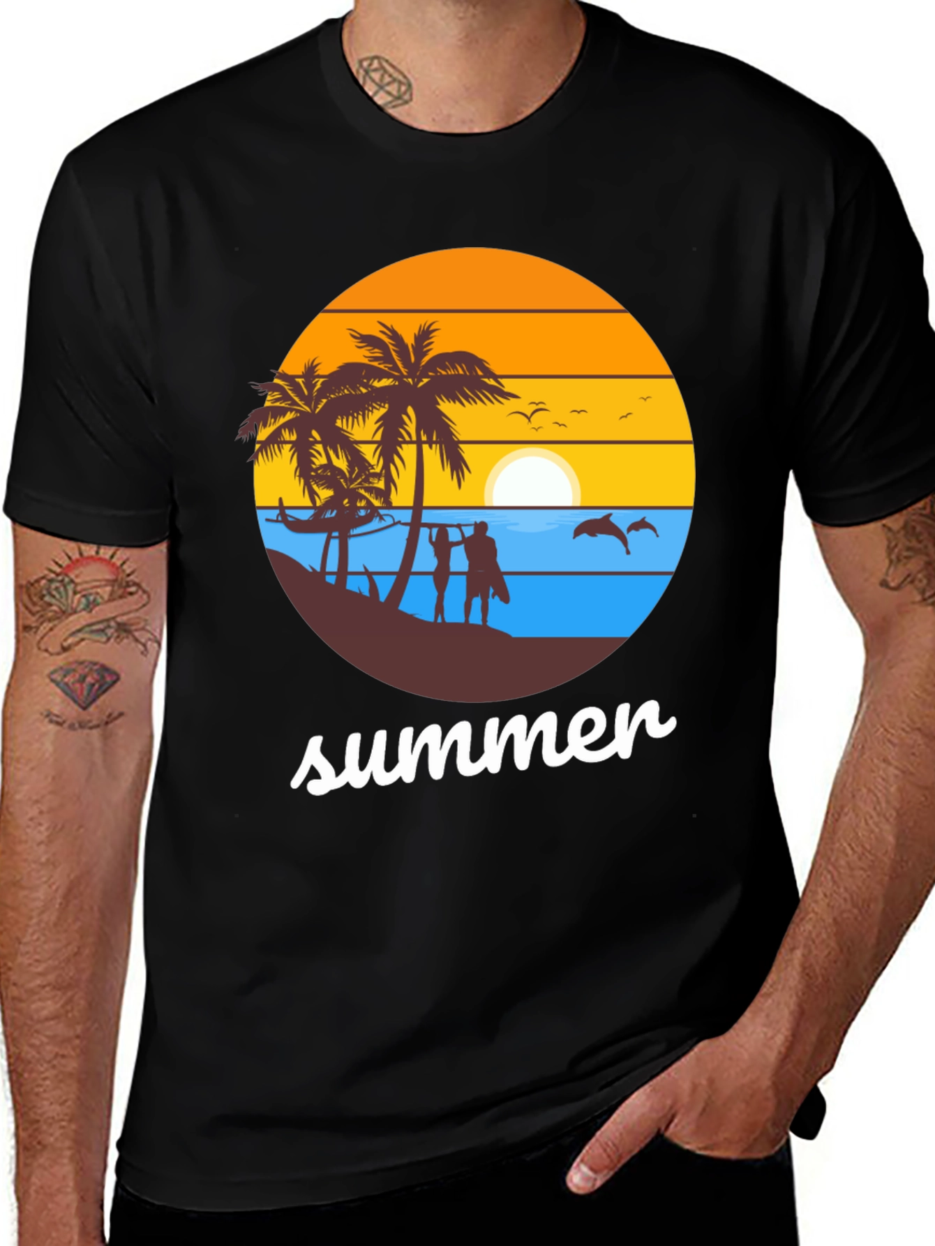 Summer Vibes Graphic T-Shirt