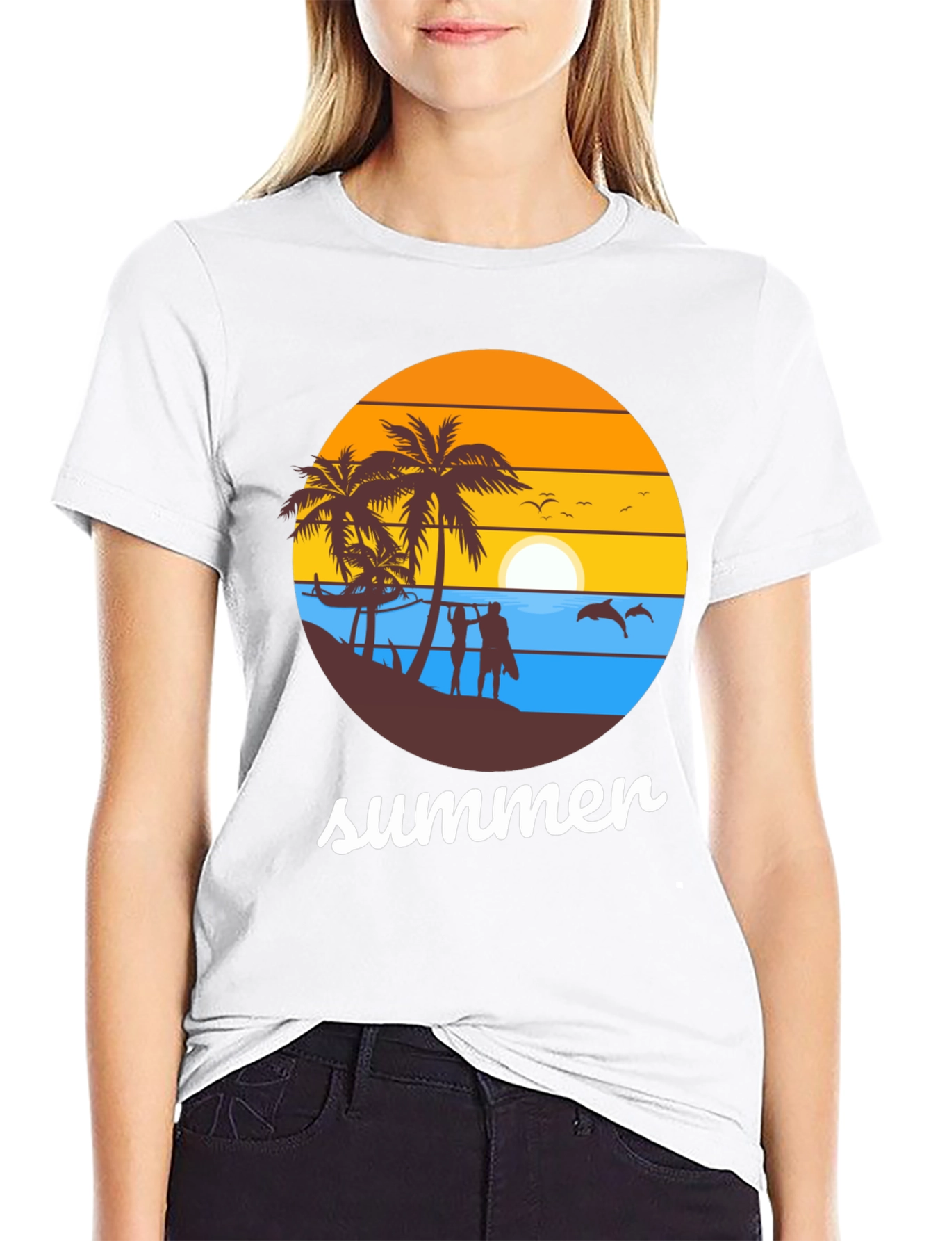 Summer Vibes Graphic T-Shirt